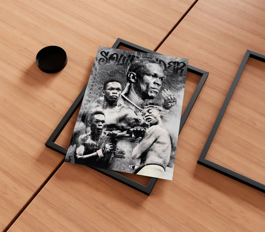 Israel Adesanya Poster