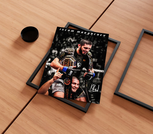 Islam Makhachev Poster