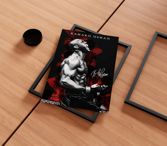 Kamaru Usman Poster
