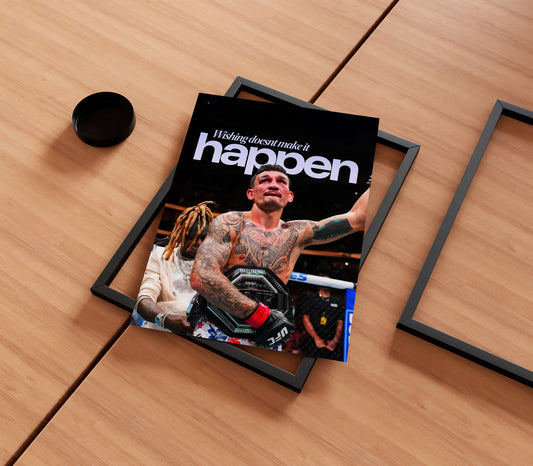 Max Holloway Poster