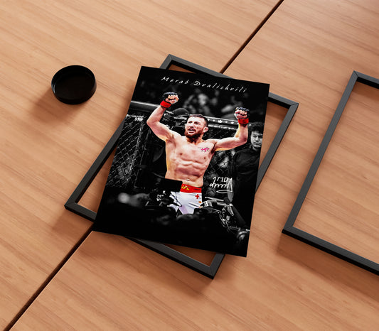 Merab Dvalishvili Poster