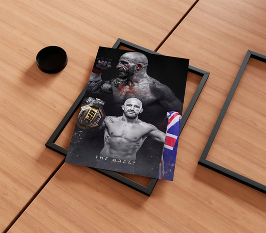Alexander Volkanovski Poster