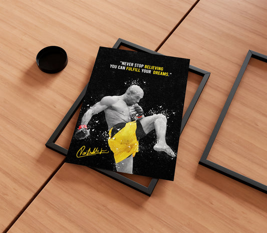 Jose Aldo Poster