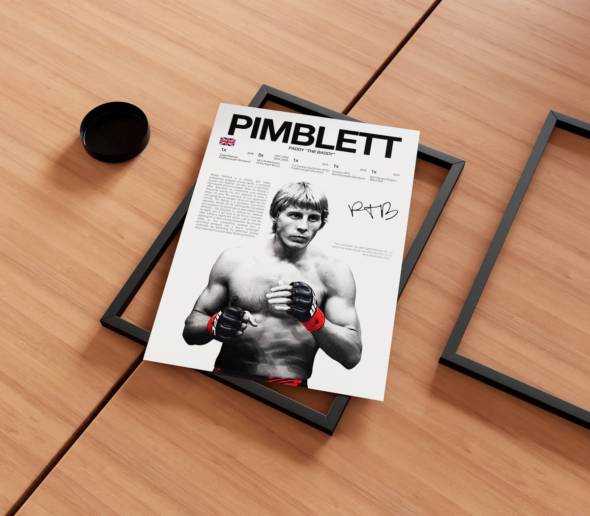 Paddy Pimblett Poster