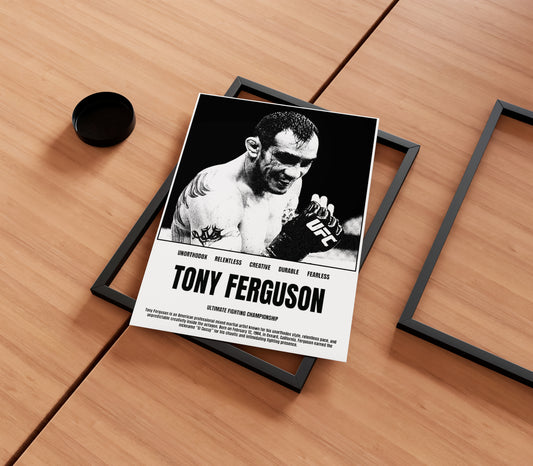Tony Ferguson Poster