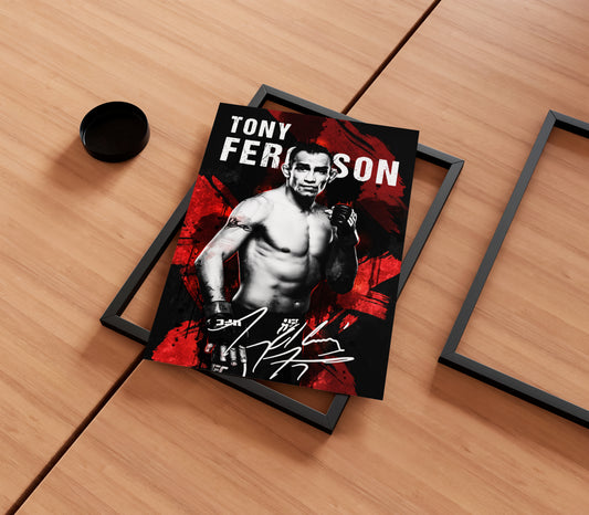Tony Ferguson Poster