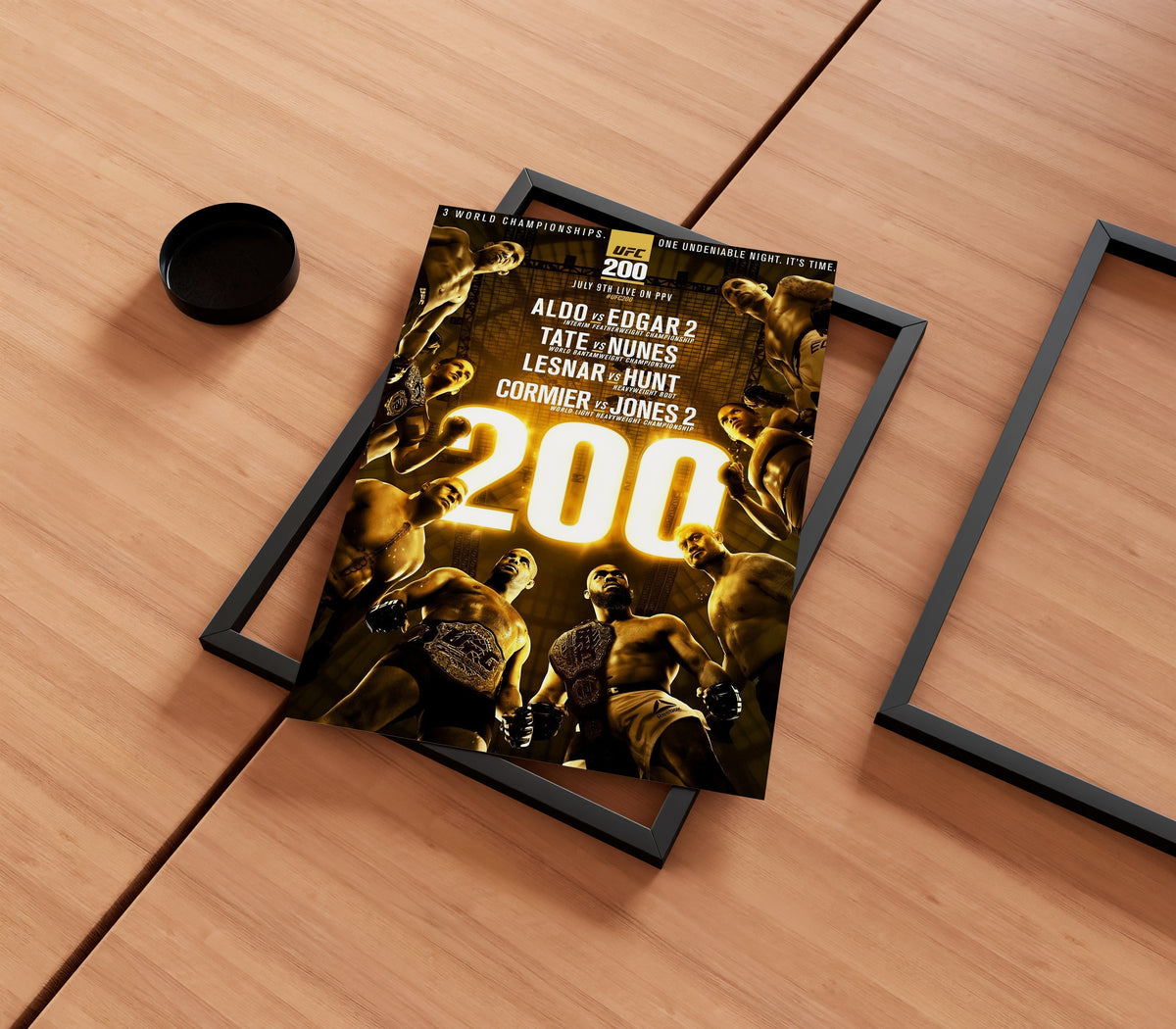 UFC 200 'Amanda Nunes vs. Miesha Tate' Poster