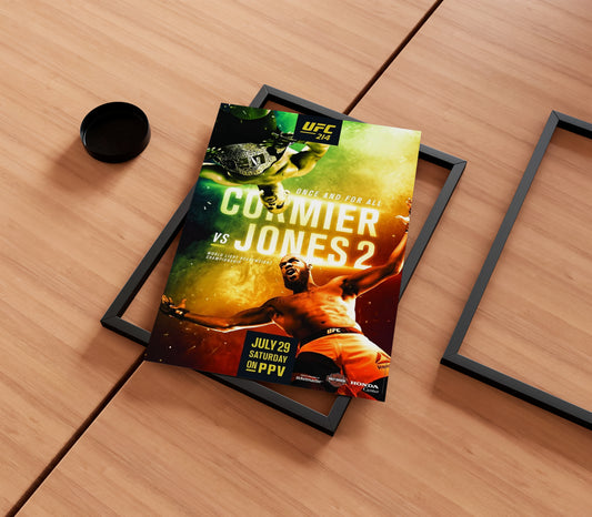 UFC 214 'Jon Jones Vs Daniel Cormier 2' Poster