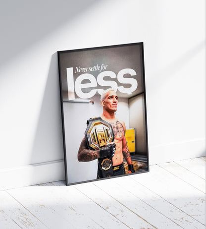 Charles Oliveira Poster