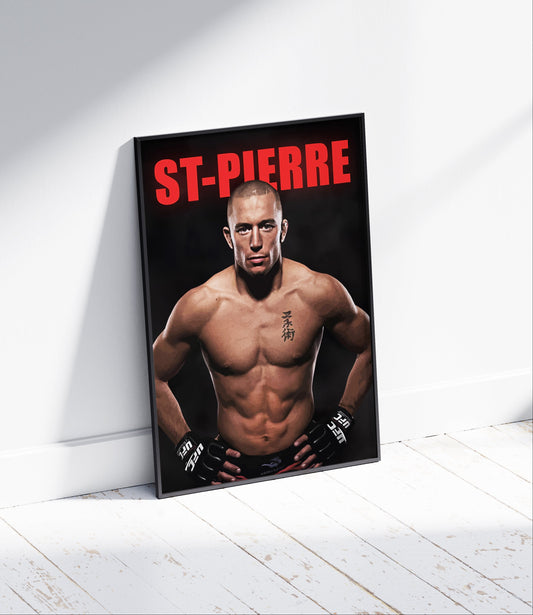 Georges St-Pierre Poster