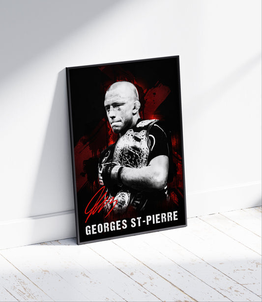 Georges St-Pierre Poster