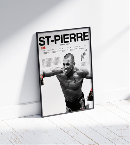 Georges St-Pierre Poster