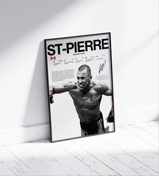Georges St-Pierre Poster