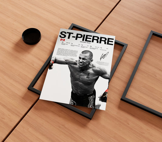 Georges St-Pierre Poster