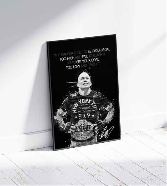 Georges St-Pierre Poster