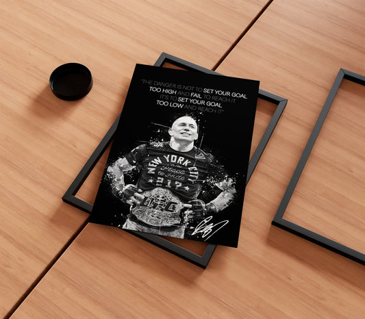 Georges St-Pierre Poster