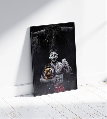 Ilia Topuria Poster