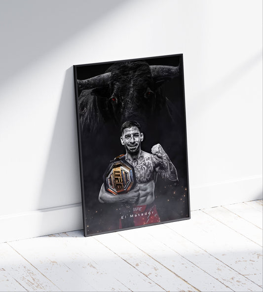 Ilia Topuria Poster