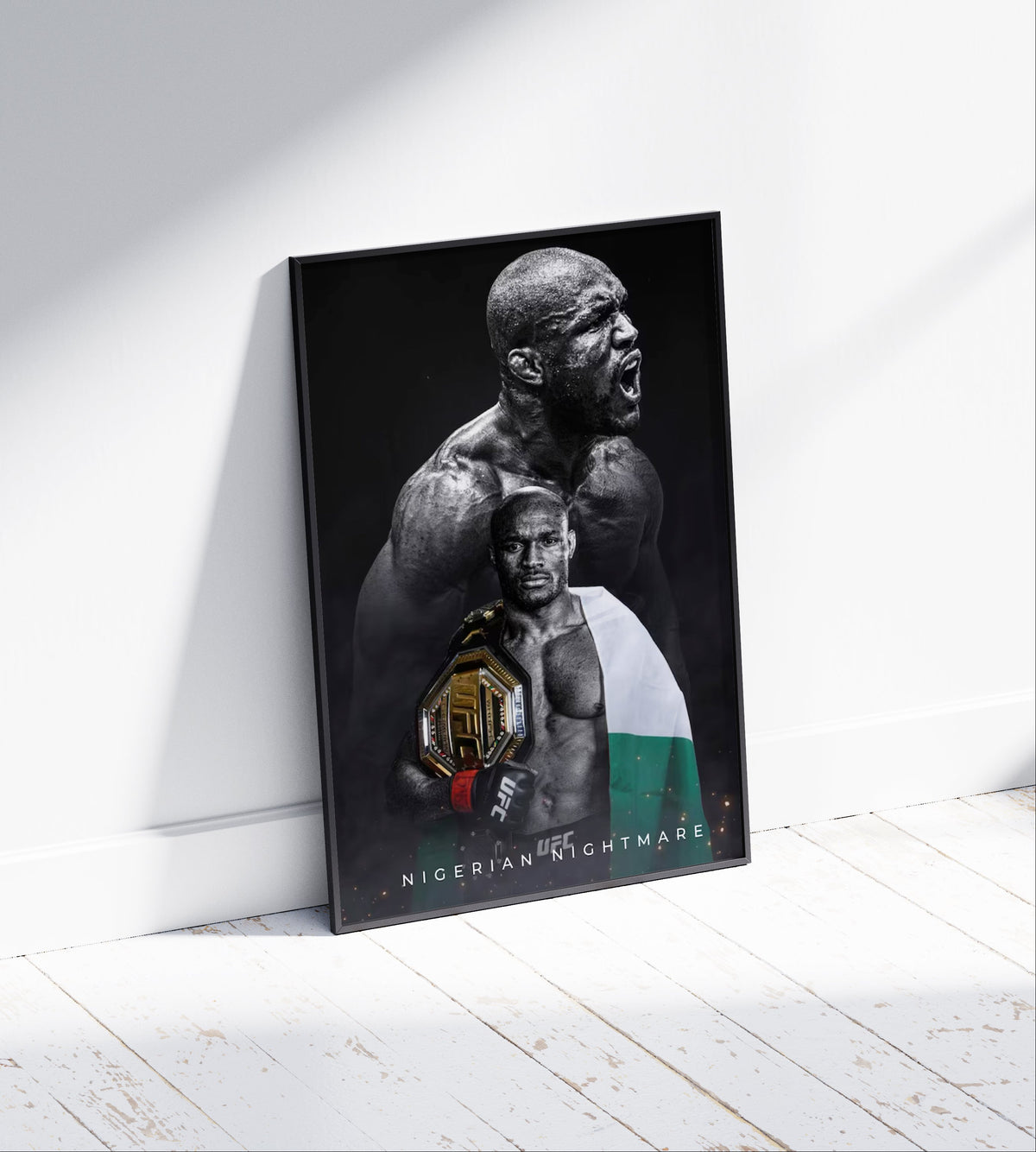 Kamaru Usman Poster