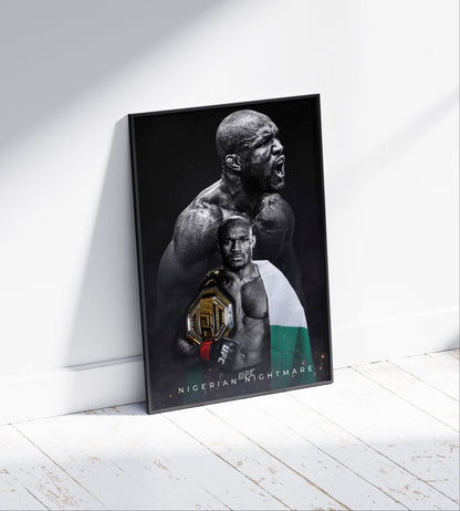Kamaru Usman Poster