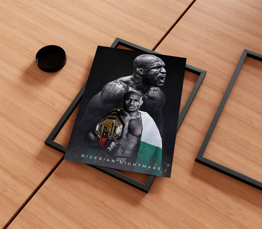 Kamaru Usman Poster