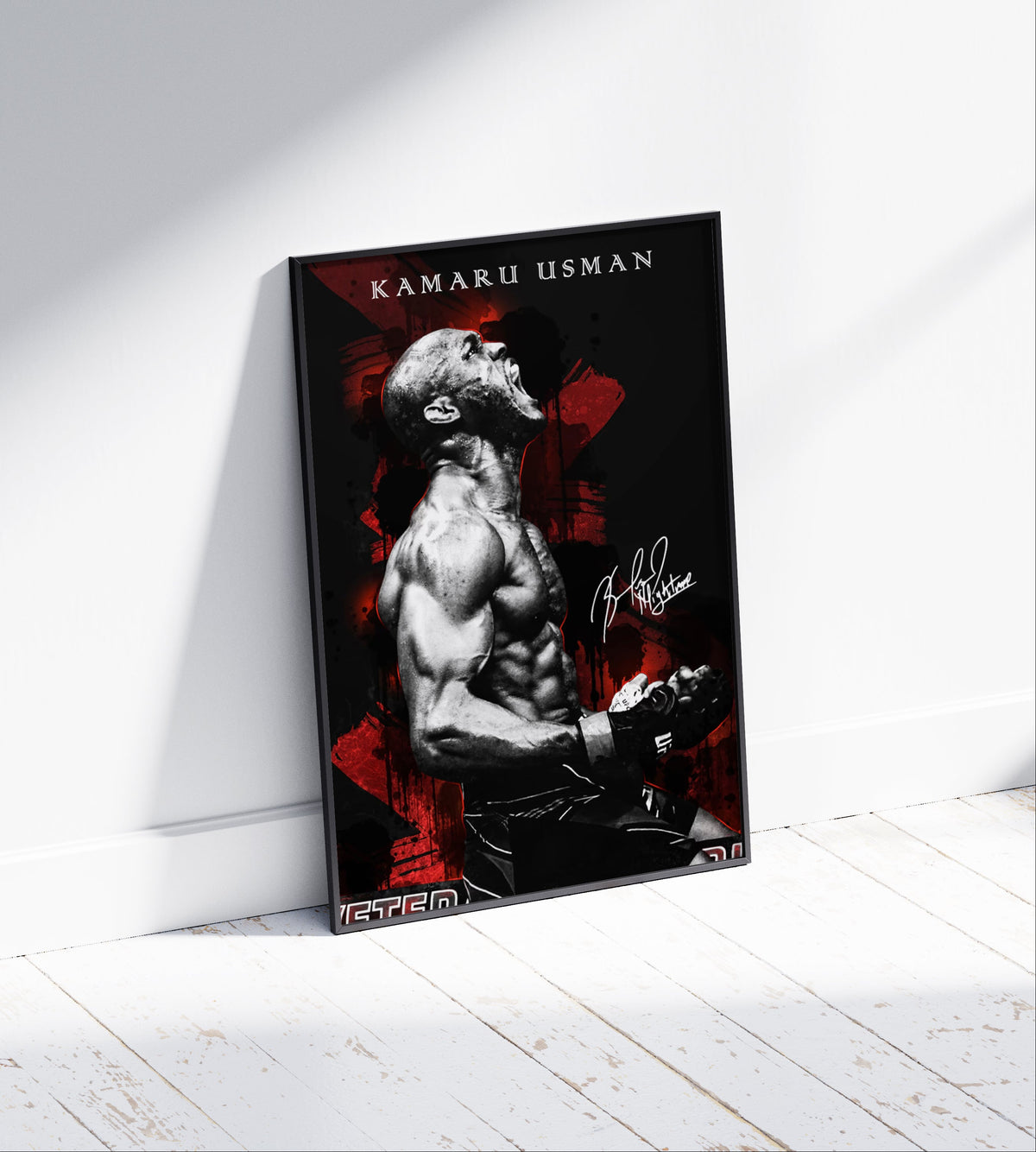 Kamaru Usman Poster