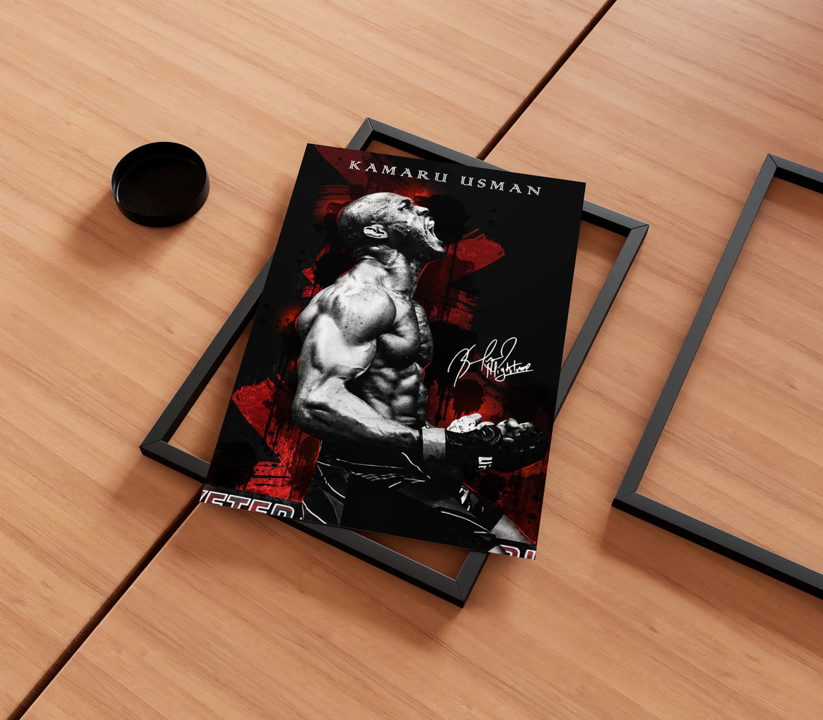 Kamaru Usman Poster