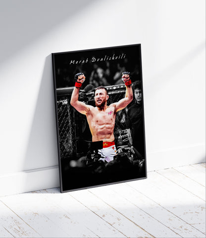 Merab Dvalishvili Poster