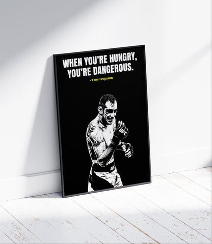 Tony Ferguson Poster