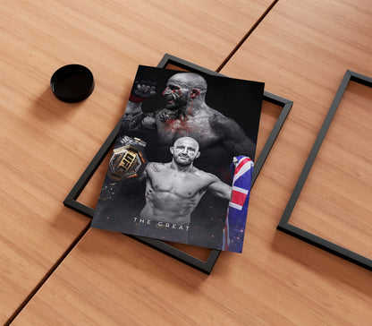 Alexander Volkanovski Poster