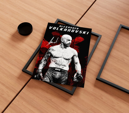 Alexander Volkanovski Poster