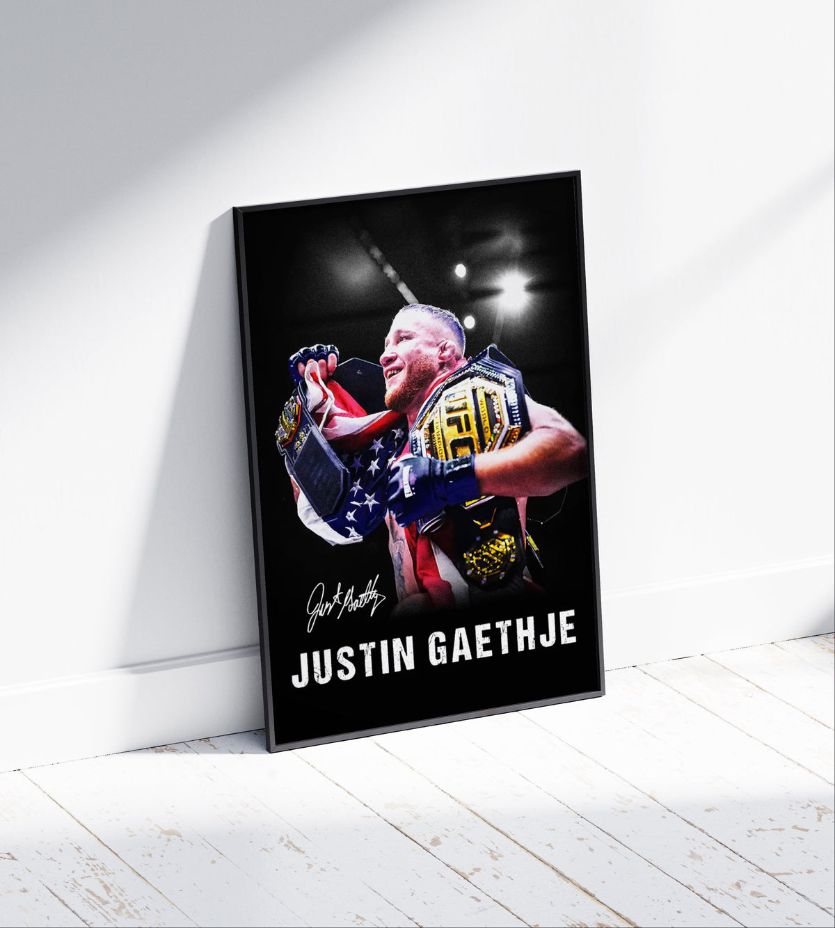 Justin Gaethje Poster