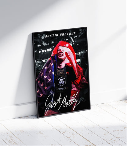 Justin Gaethje Poster