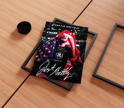Justin Gaethje Poster