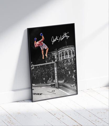 Justin Gaethje Poster