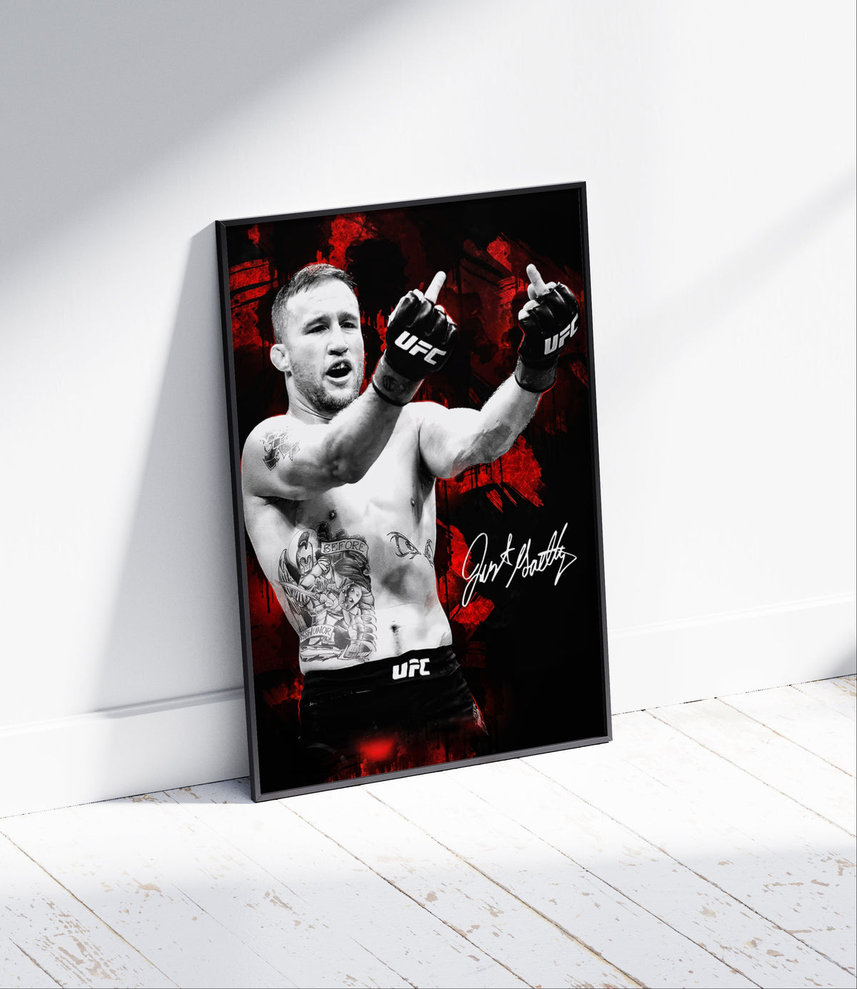 Justin Gaethje Poster