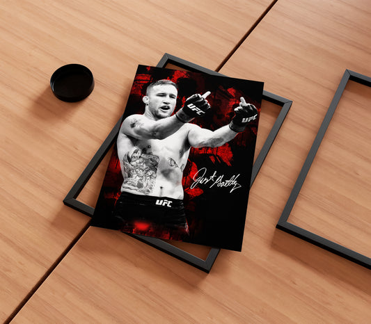 Justin Gaethje Poster