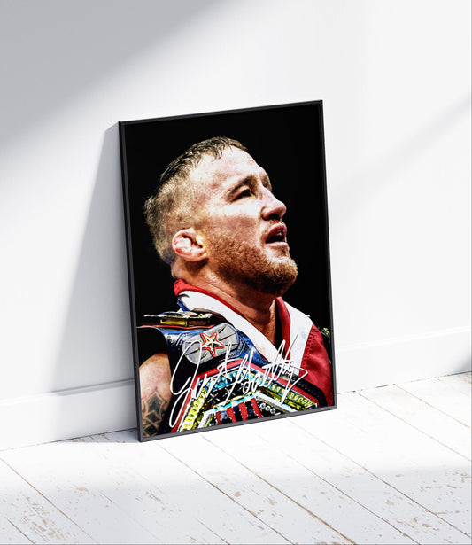 Justin Gaethje Poster
