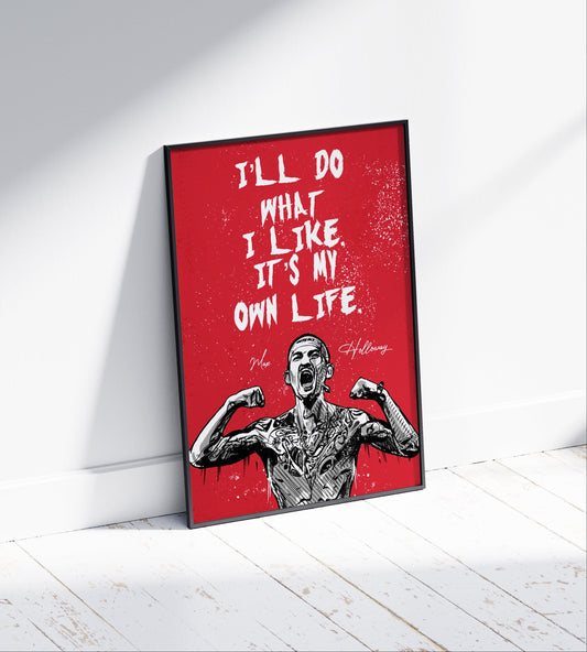Max Holloway Poster