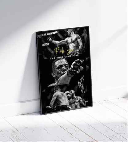 Nate Diaz Poster