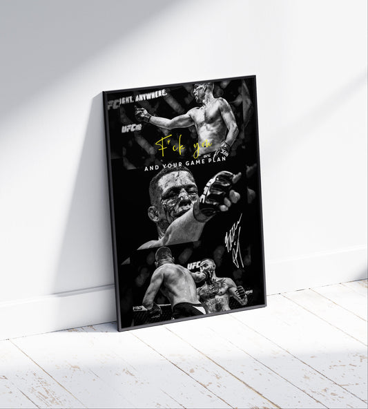Nate Diaz Poster