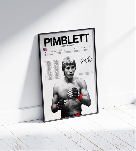 Paddy Pimblett Poster
