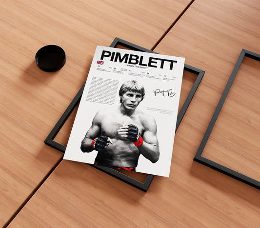 Paddy Pimblett Poster