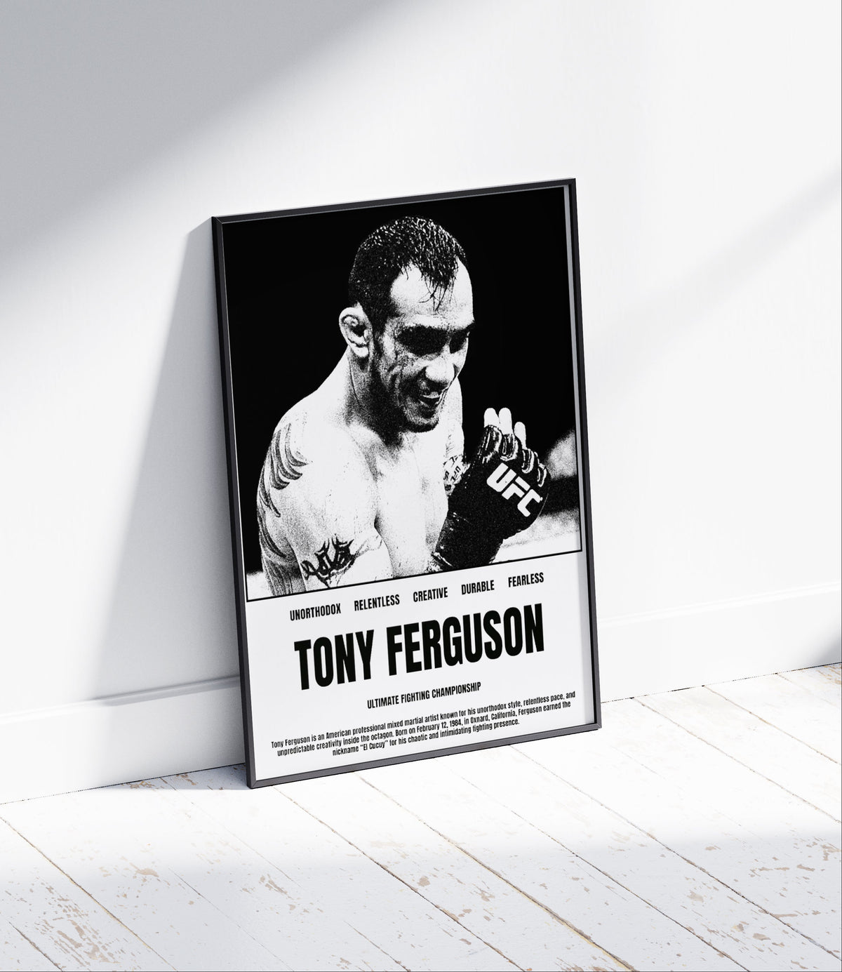 Tony Ferguson Poster