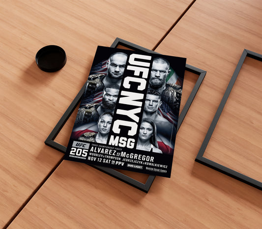 UFC 205 'Conor McGregor Vs Eddie Alvarez' Poster