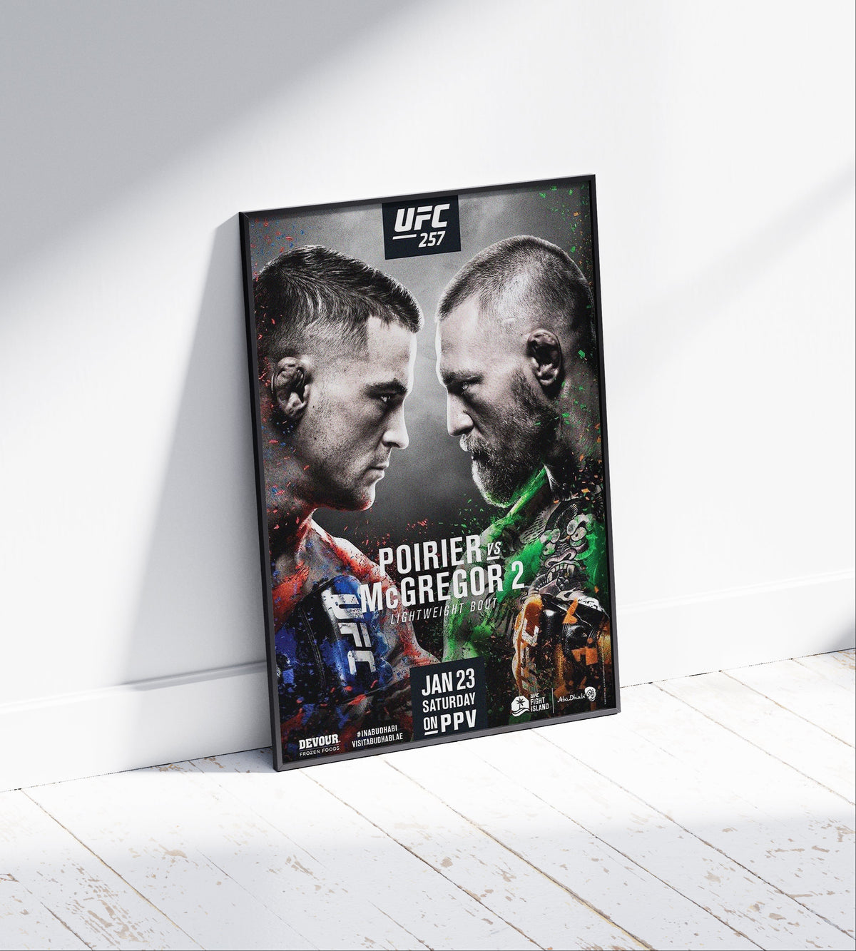 UFC 257 'Conor McGregor Vs Dustin Poirier 2' Poster